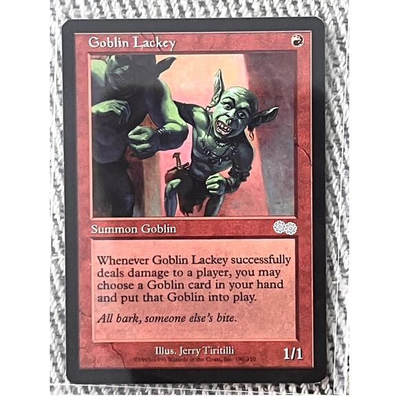 Goblin Lackey – 1998 Urza’s Saga – Magic: The Gathering - Picture 1 of 3